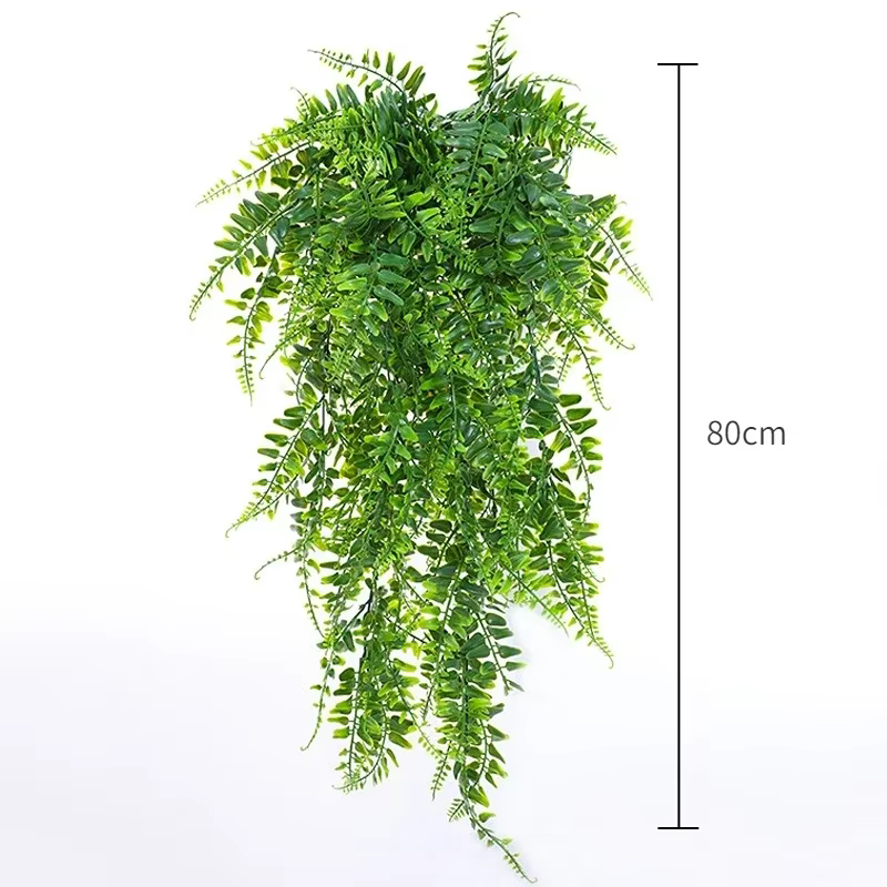 1/2 pièces de plante artificielle en rotin