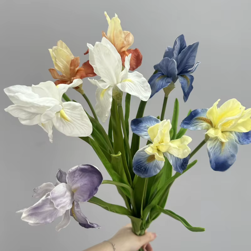10 pièces de fleurs artificielles en PU