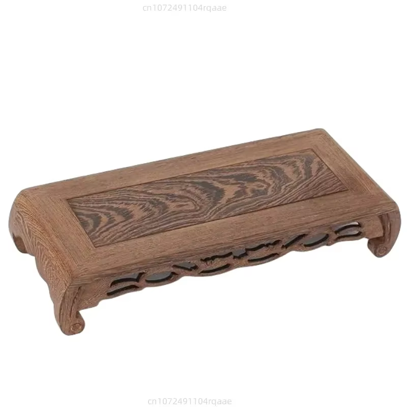 Base de support pour plantes en bois