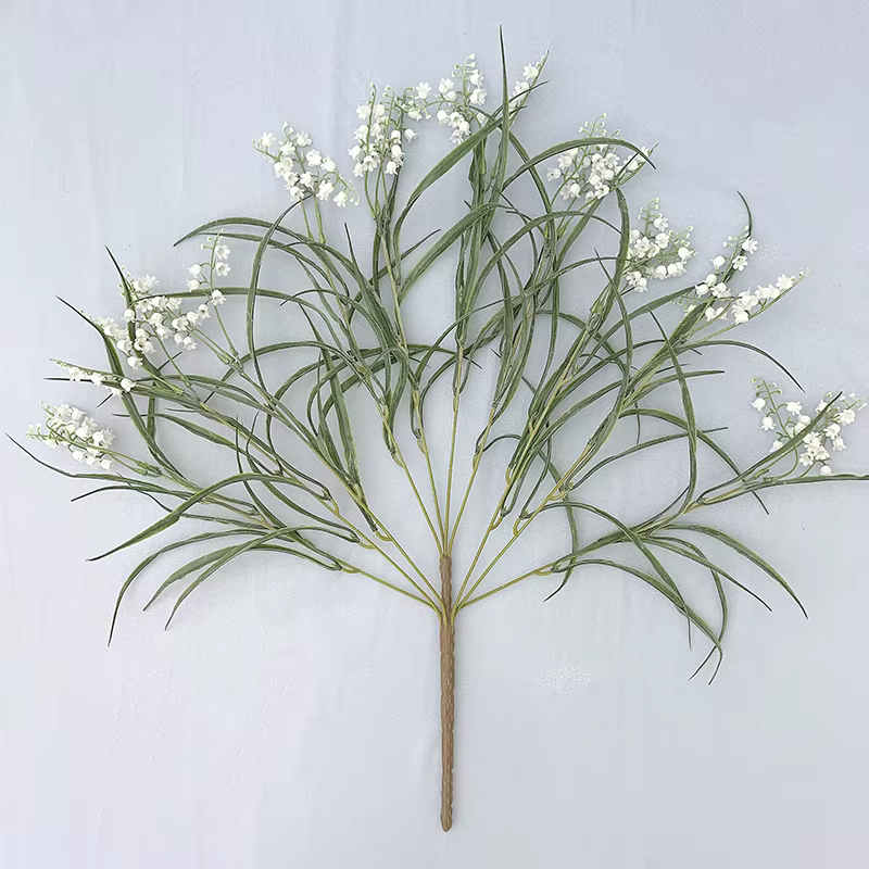 Feuille de plante verte artificielle
