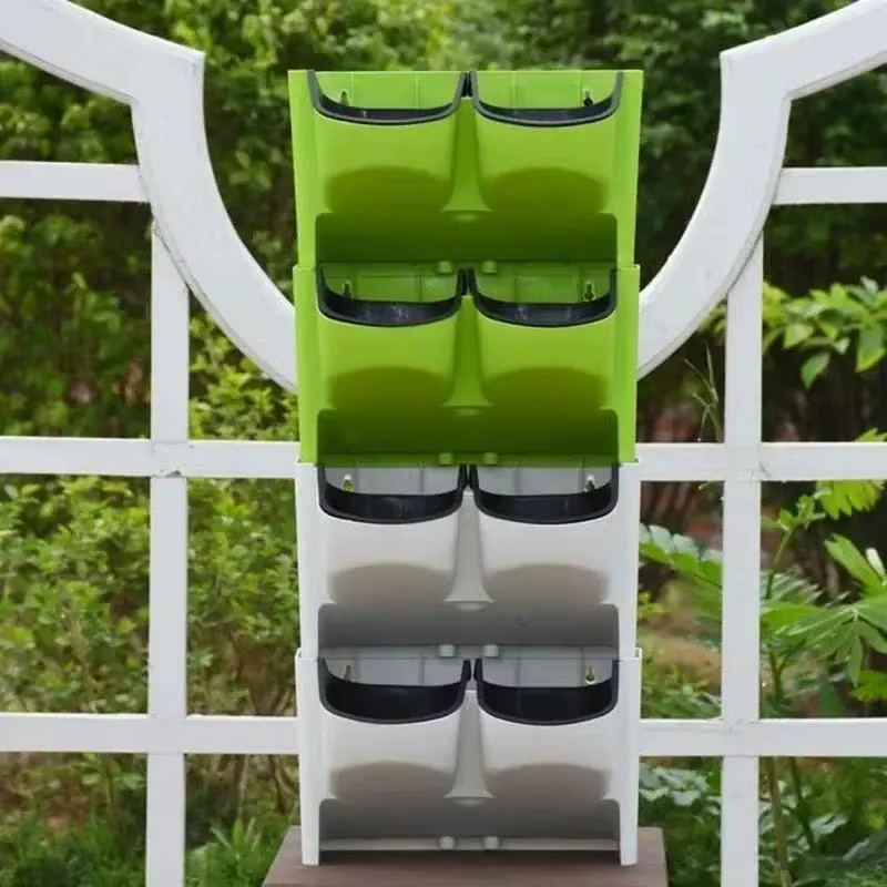 1 pièces nouveau jardinière verticale verdissement intérieur et extérieur balcon suspendu Pot de fleur créatif résine