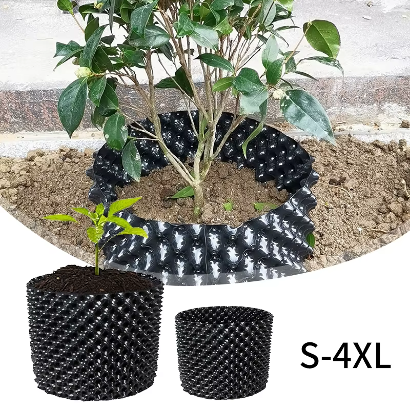 Pots de taille aérienne en plastique
