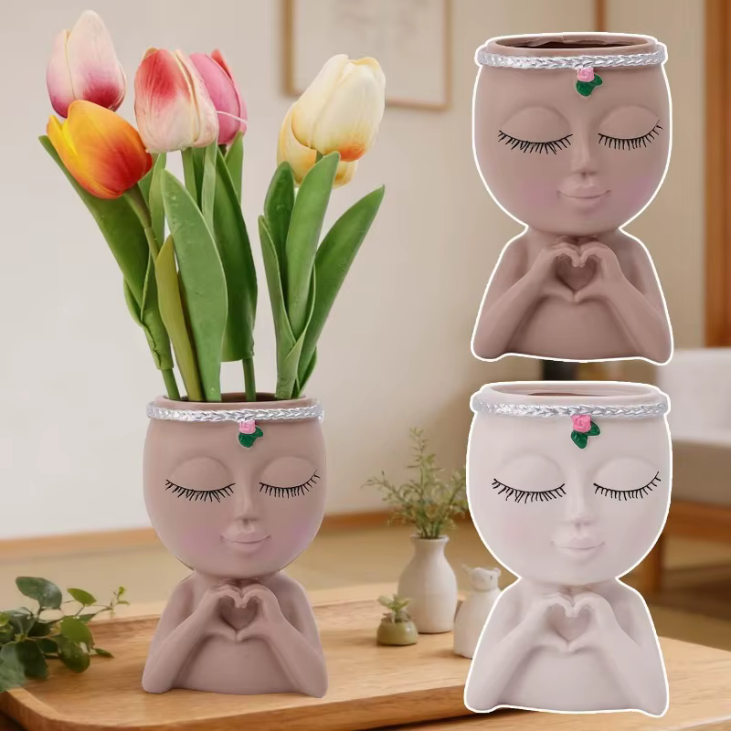 Pot de fleurs pour plantes succulentes