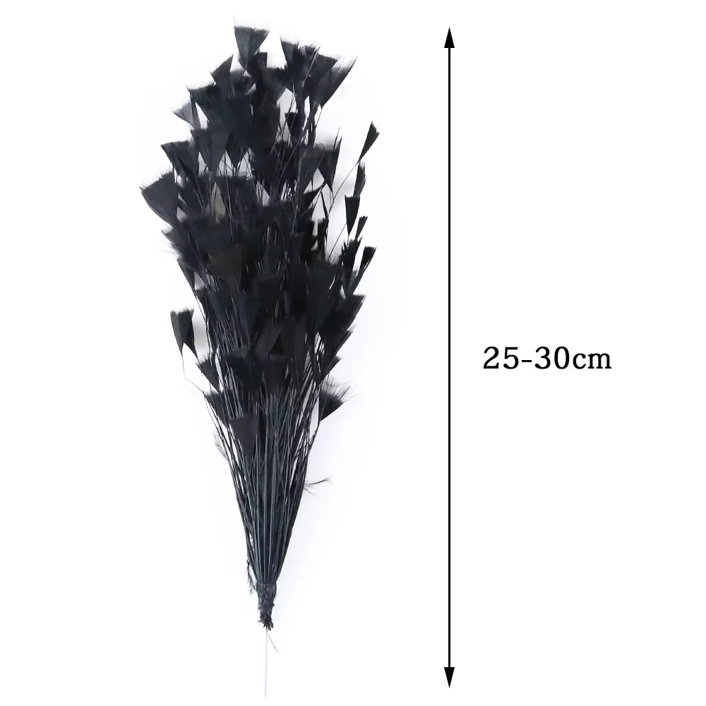 Nouveau Bouquet de fleurs de plumes de dinde naturelles