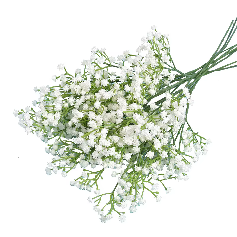 Bouquet de fleurs artificielles en plastique
