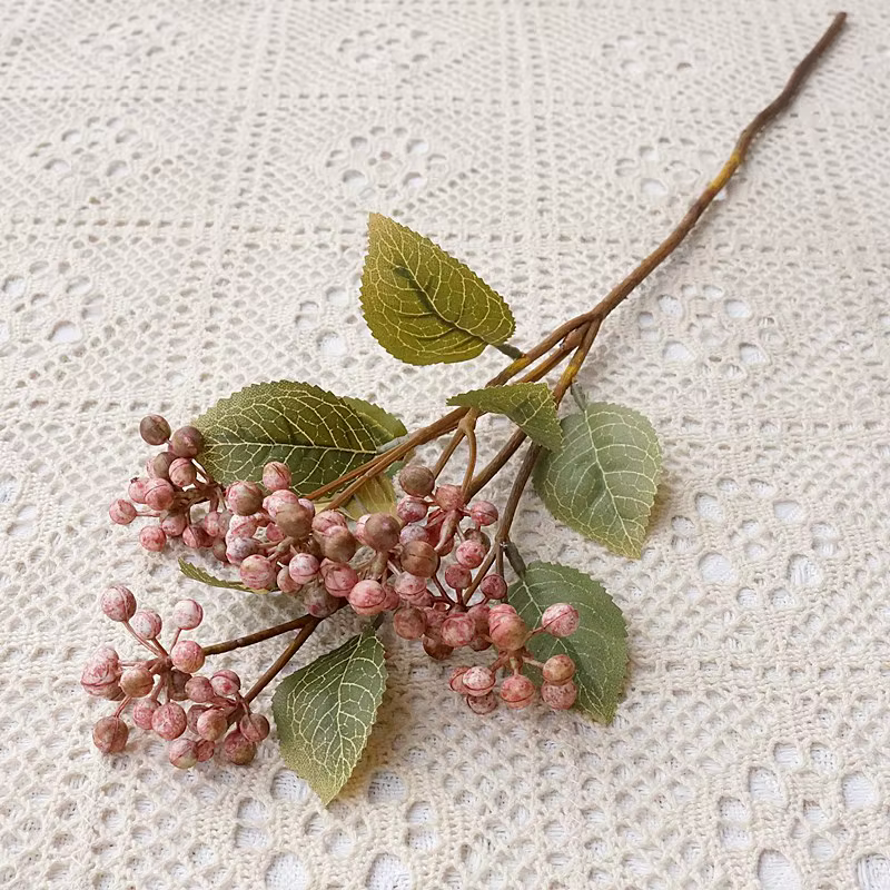 Branche de fruits rouges de 55 cm