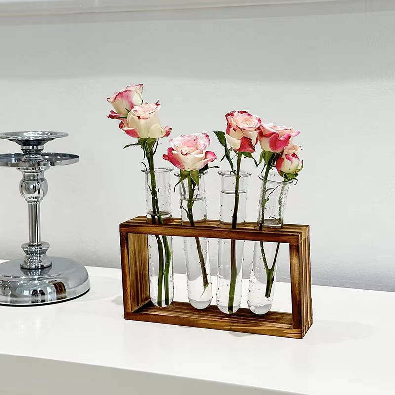 Vase hydroponique pour Tube à essai de plantes