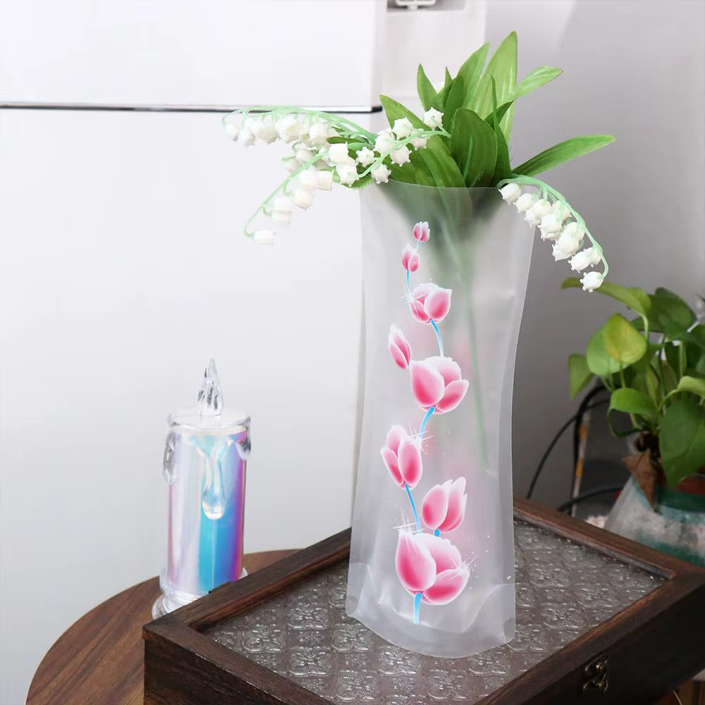 Vase pliant pliable créatif en PVC