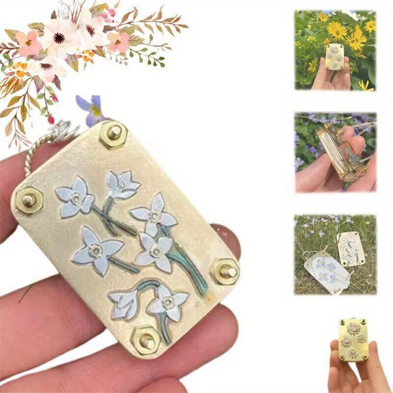 Micro presse à fleurs, Kit d'art de conservation des plantes pressées