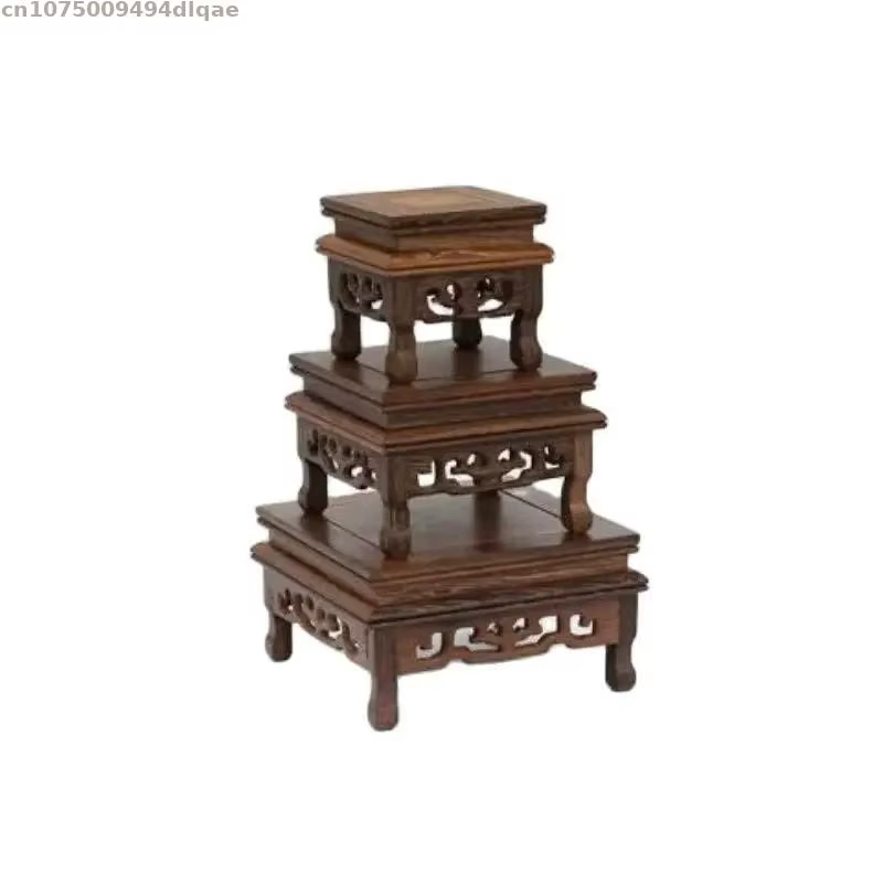 Base de Table carrée en bois