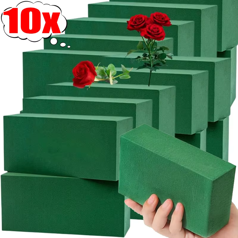 Bloc de mousse florale verte