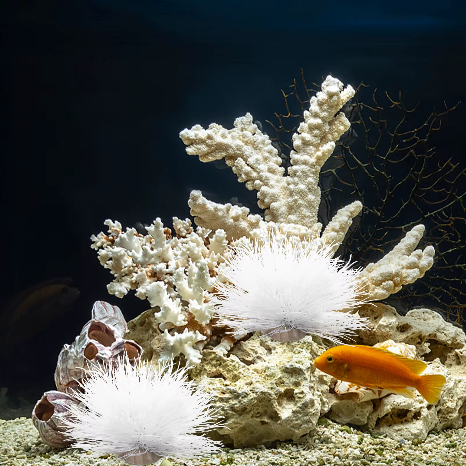 Plantes artificielles de décoration d'aquarium