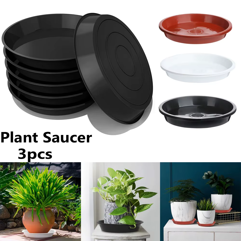 Plateaux d'égouttement en plastique durable de forme ronde
