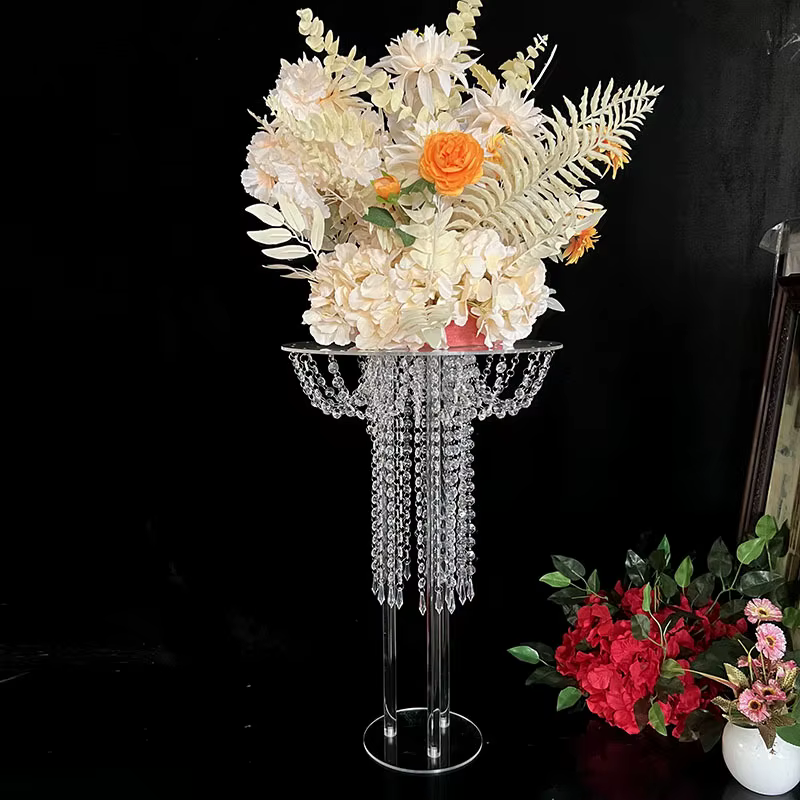 Support floral pour centre de table de mariage