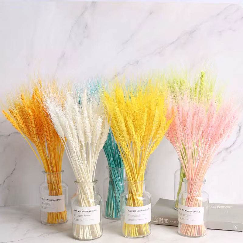 Fleurs Naturelles vaccées avec Pointes de Blé