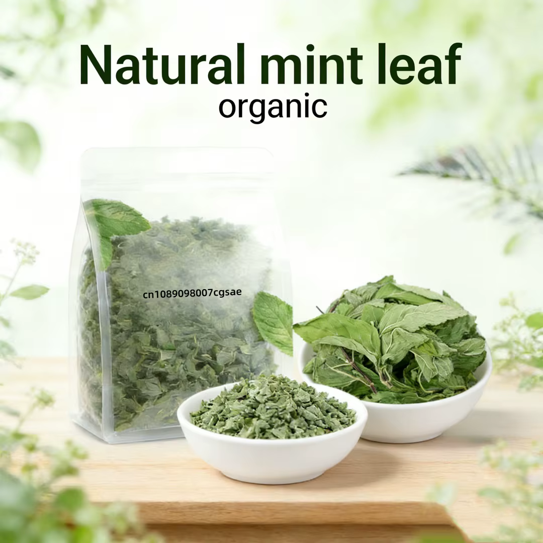 Feuilles de menthe naturelle de haute qualité - Matériaux de fleurs séchées pour bain, fabrication de savon, bougies, décoration de mariage