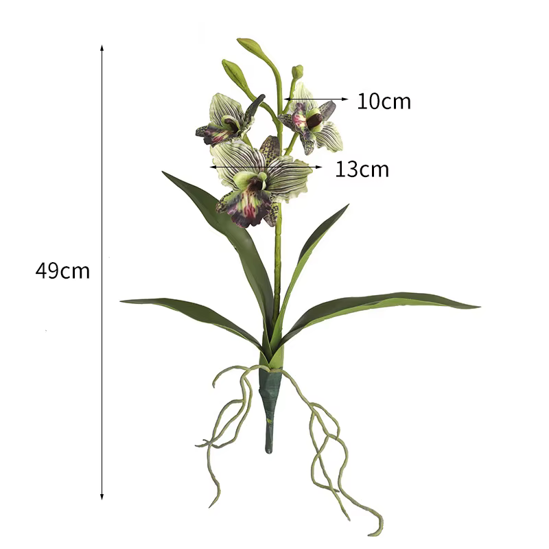 Fleur d'orchidée artificielle pour la décoration de la maison