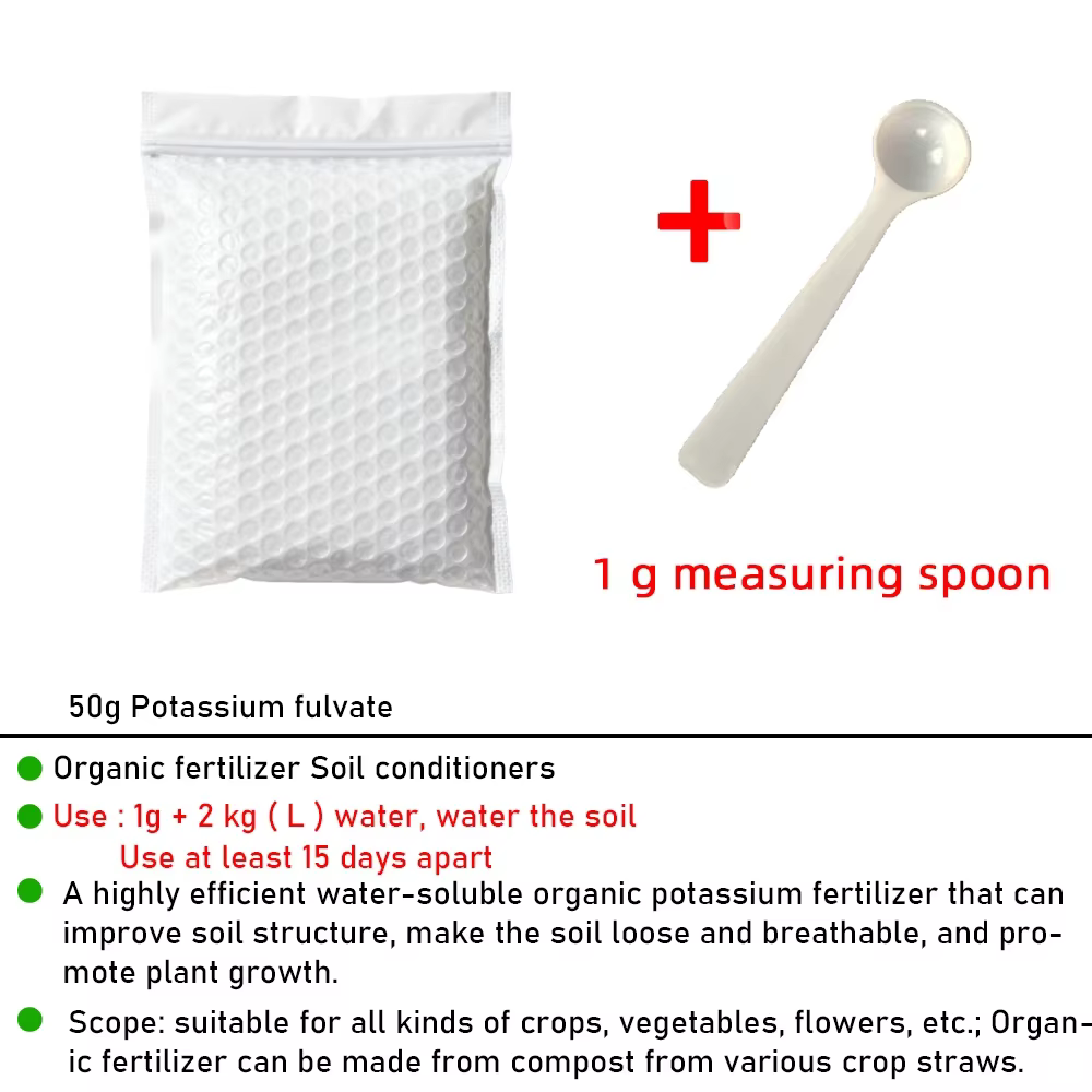 Engrais organique au fulvate de potassium 50g