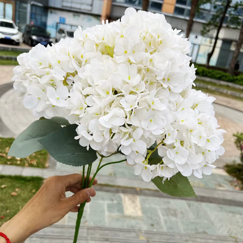Grand Bouquet Macrophylla Hortensia Artificiel
