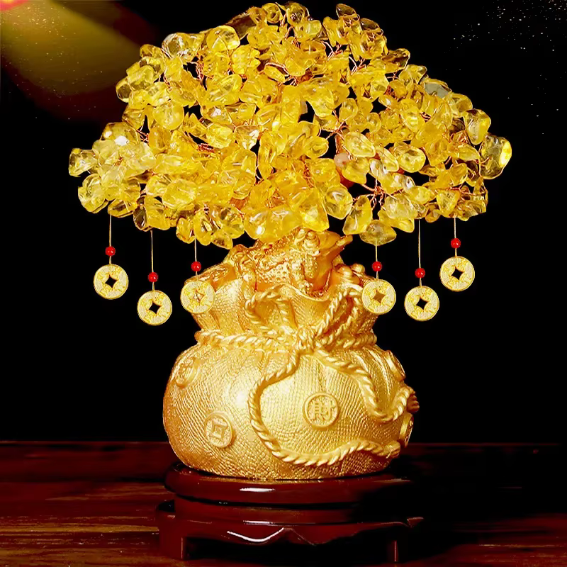 Arbre d'argent chinois Feng Shui