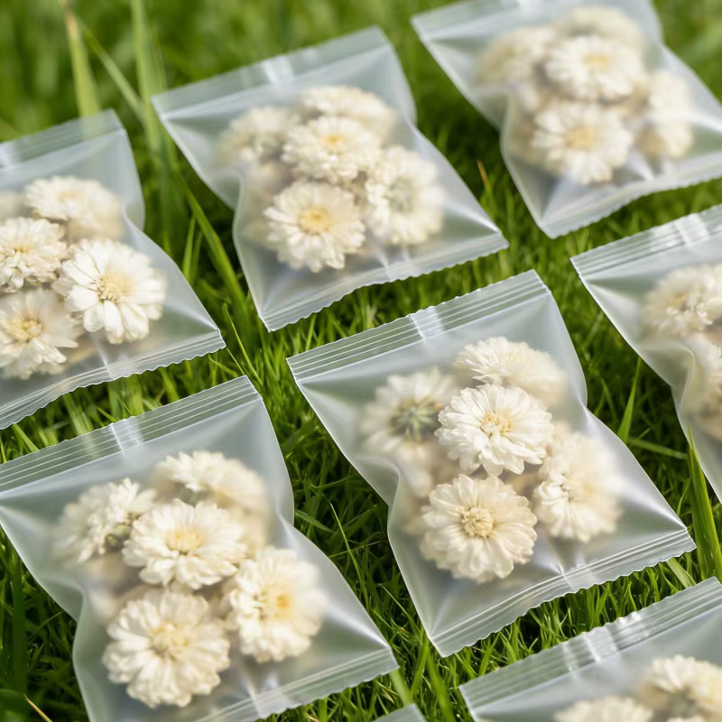 Les fleurs de chrysanthème séchées de qualité 100g-200g sont utilisées pour la fabrication de bougies