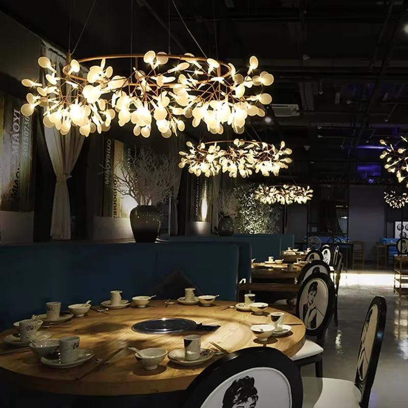 Heracleum-Plafonnier LED en Forme de Luciole