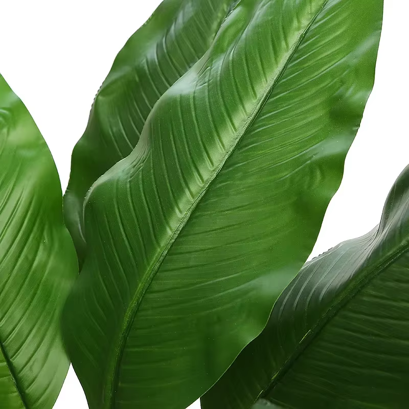 Feuilles de bananes artificielles