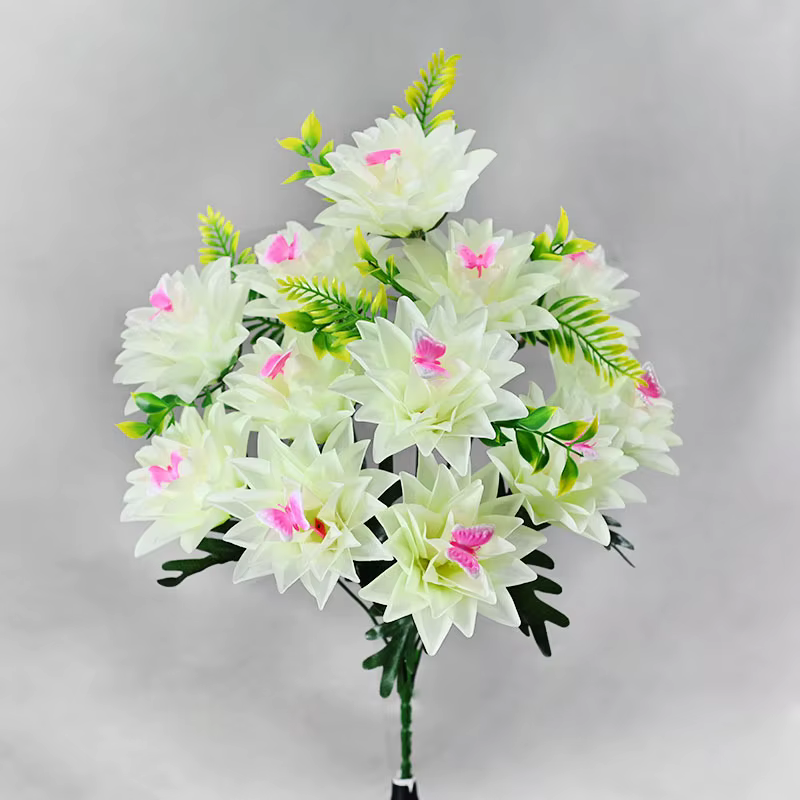 Bouquet de fleurs artificielles