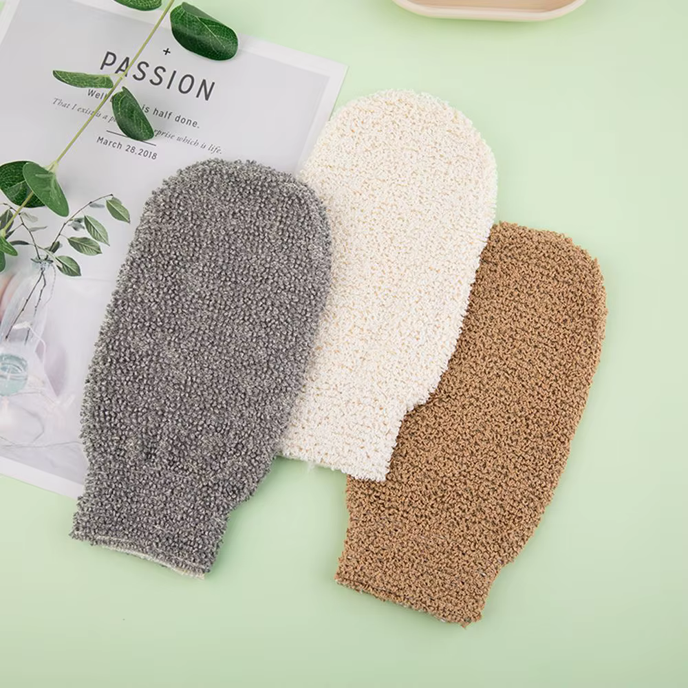 Accessoires de bain : Gant exfoliant