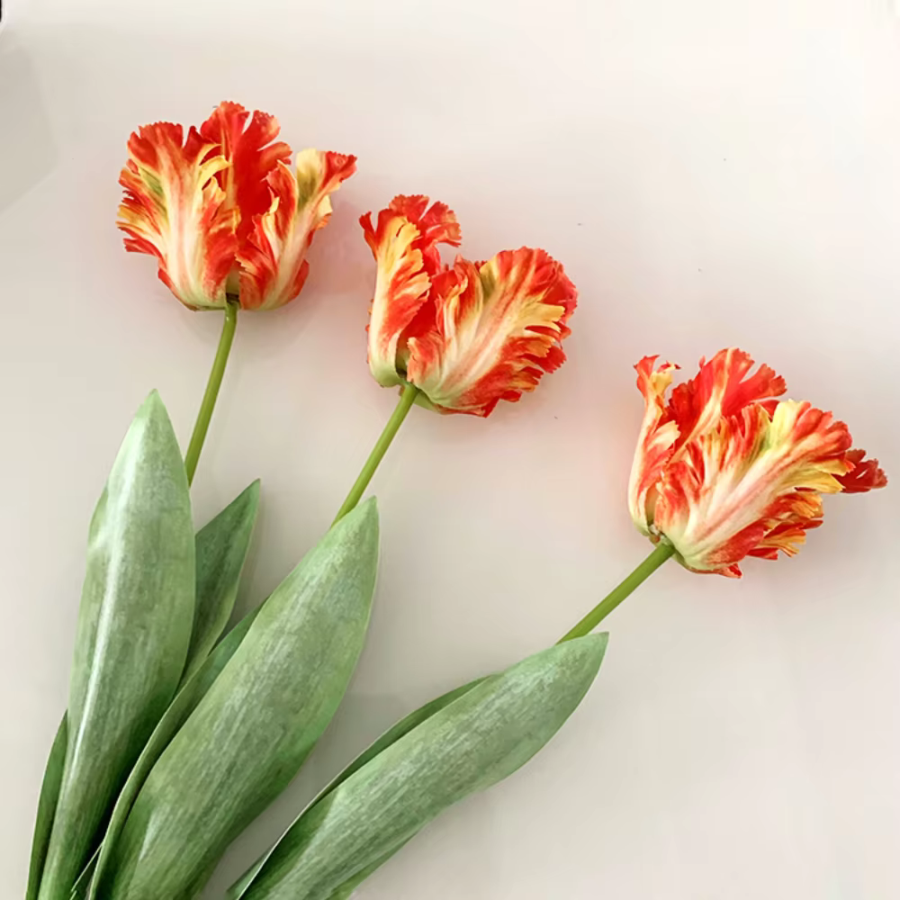 Fleur de tulipe artificielle de haute qualité