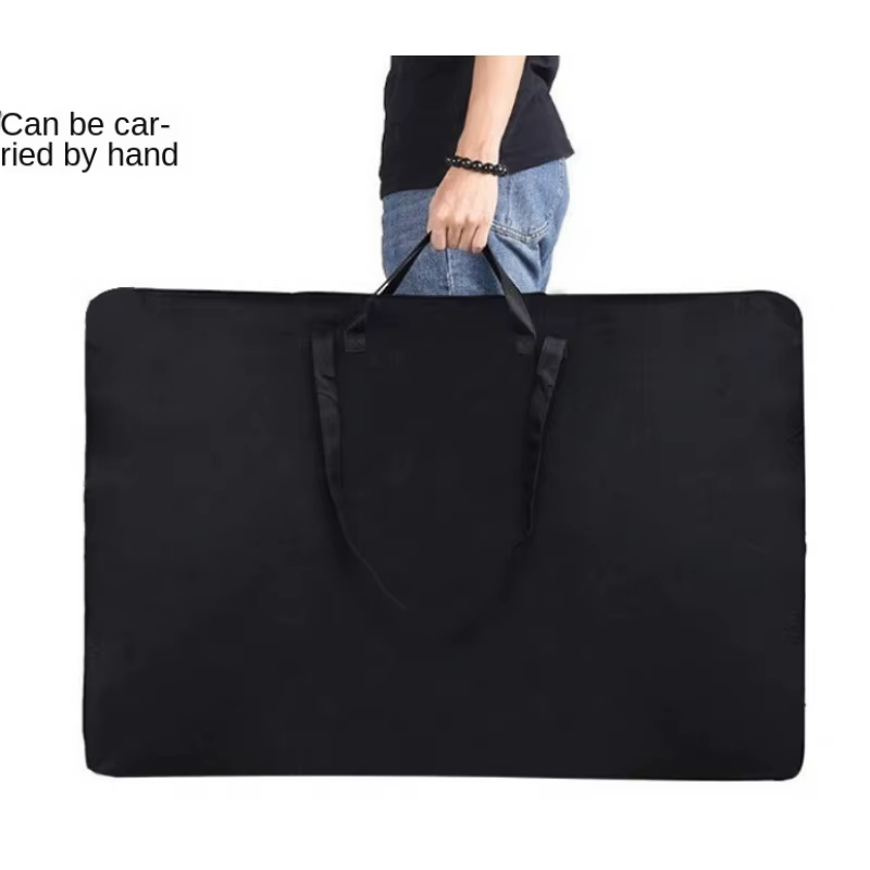 Ensemble de sacs de planche à dessin, sac d'art pliable pour planches à dessin d'ingénierie et d'architecture, sac à bandoulière demi-plié