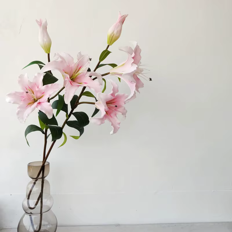 Fleurs de lys artificielles hydratantes en PU