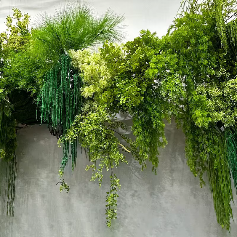 Plantes artificielles de simulation de saule pleureur