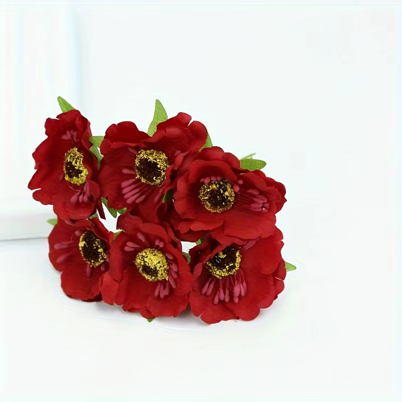 Fleurs artificielles en soie