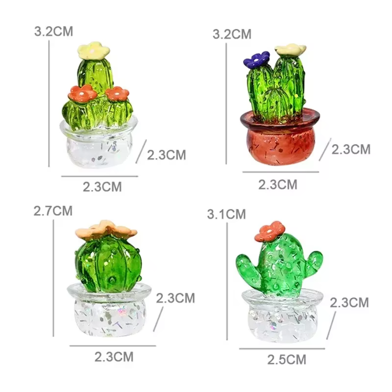Cactus ornements décoration Mini bonsaï mignon