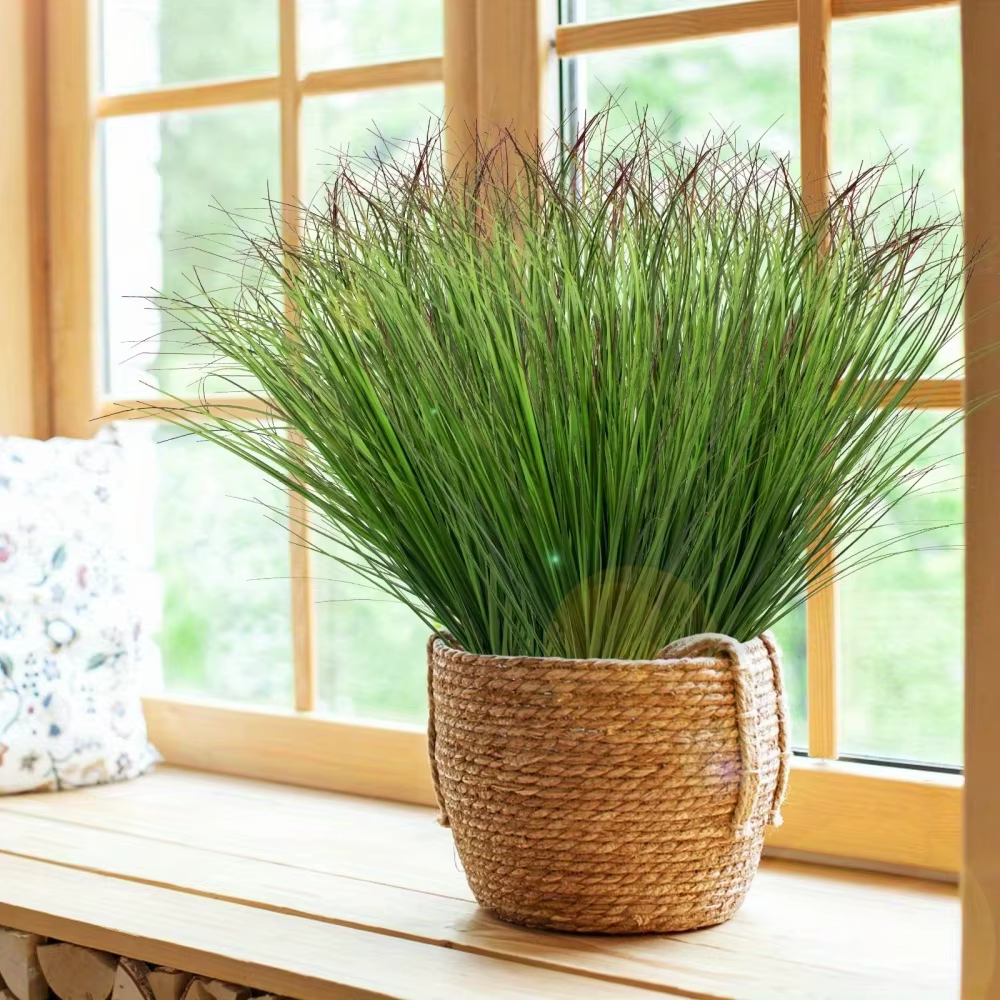 14 pièces plantes d'herbe artificielle