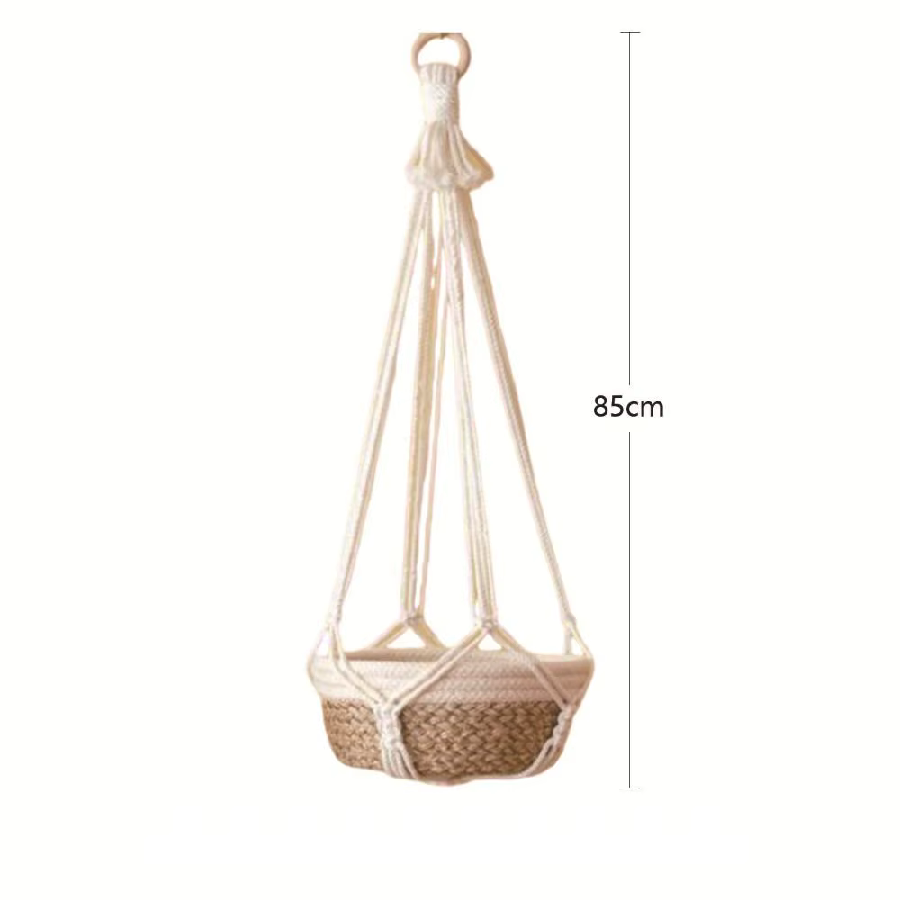 Mode macramé plante cintre Pot de fleur planteur