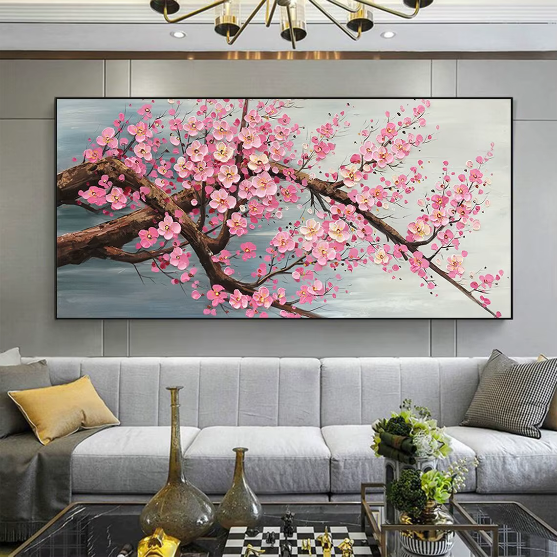 Tableau sur toile moderne Fleur de cerisier