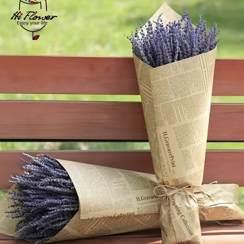 Bouquet de fleurs séchées fraîches