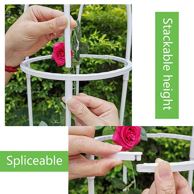 Support de jardin en treillis pour plantes grimpantes