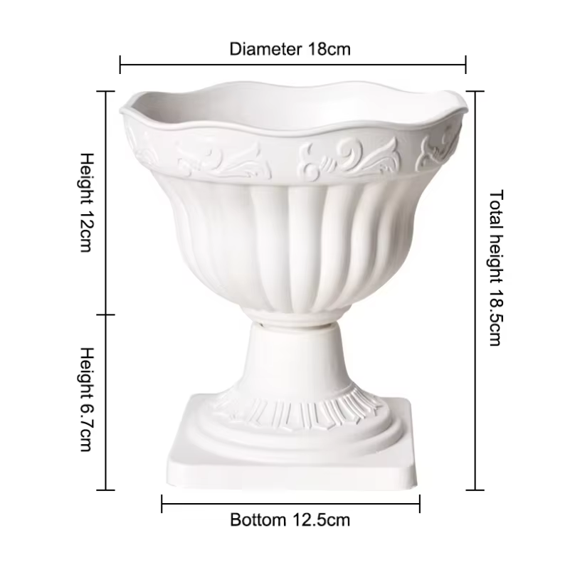 Nouveau pot de fleurs extérieur grand format 1 pièce