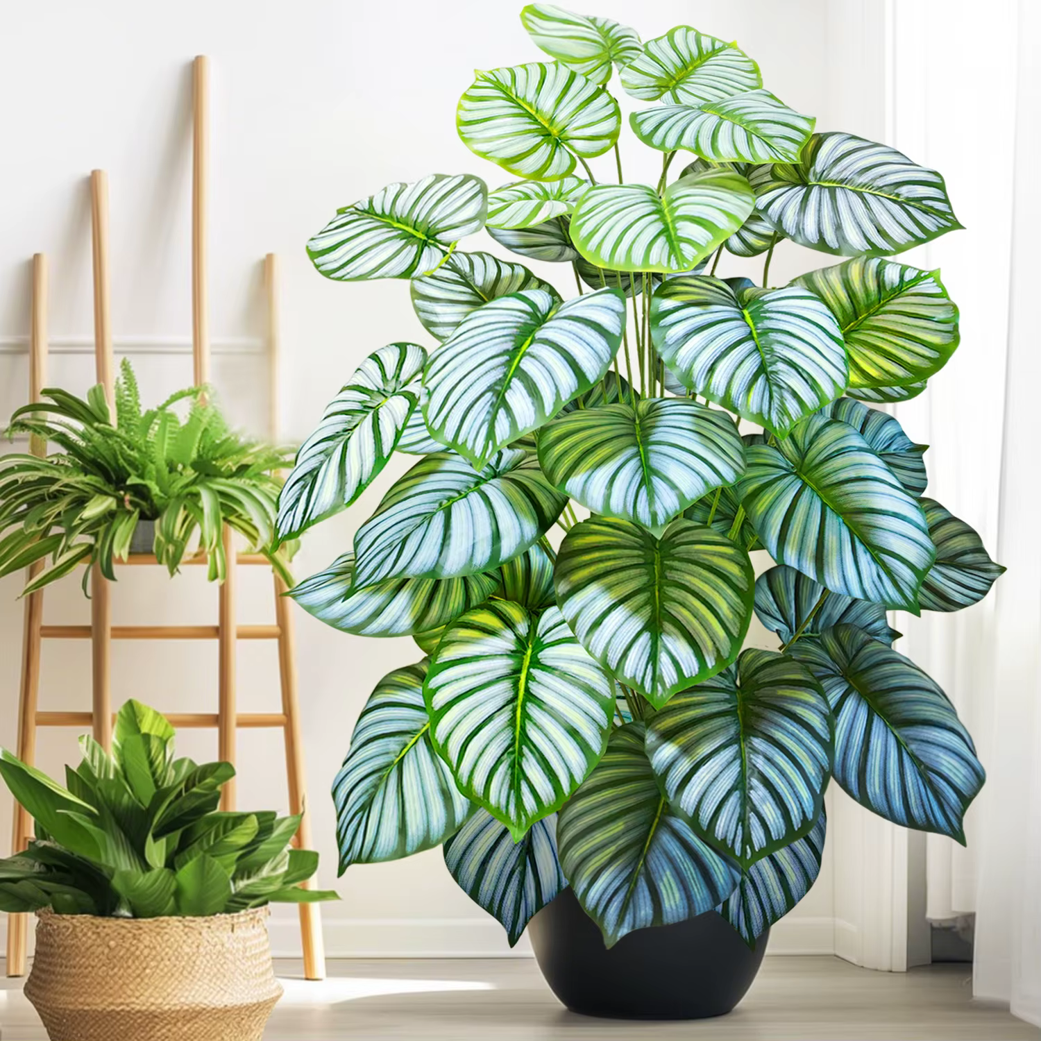 Fleurs et feuilles artificielles Monstera Deliciosa