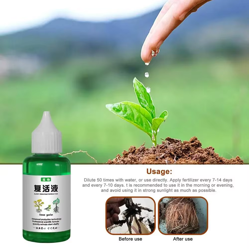 Liquide de résurrection revitalisant pour plantes 50ml concentré