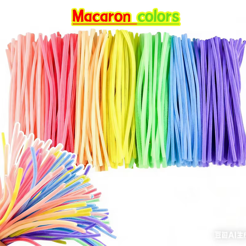 Bâtonnets de chenille pour fleurs