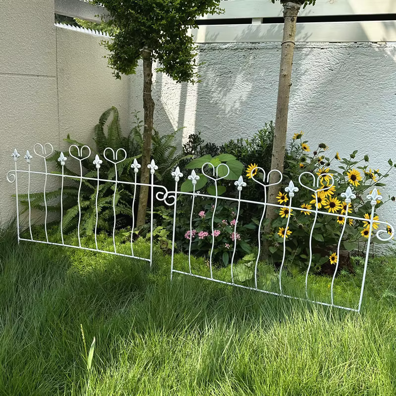 Clôture de jardin extérieure