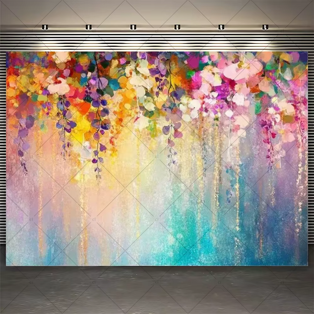 Mur de fleurs florales