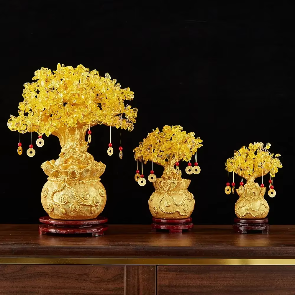 Arbre d'argent chinois Feng Shui