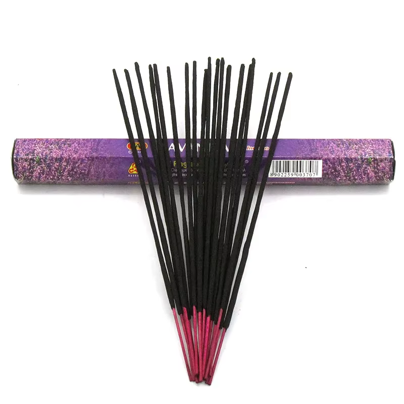 Y 20 bâtons inde lavande encens sandale méditation jasmin maison parfum chambre toilette bois d'agar ligne tibétaine aromathérapie