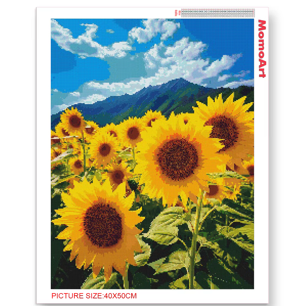 MomoArt-Peinture de Tournesol