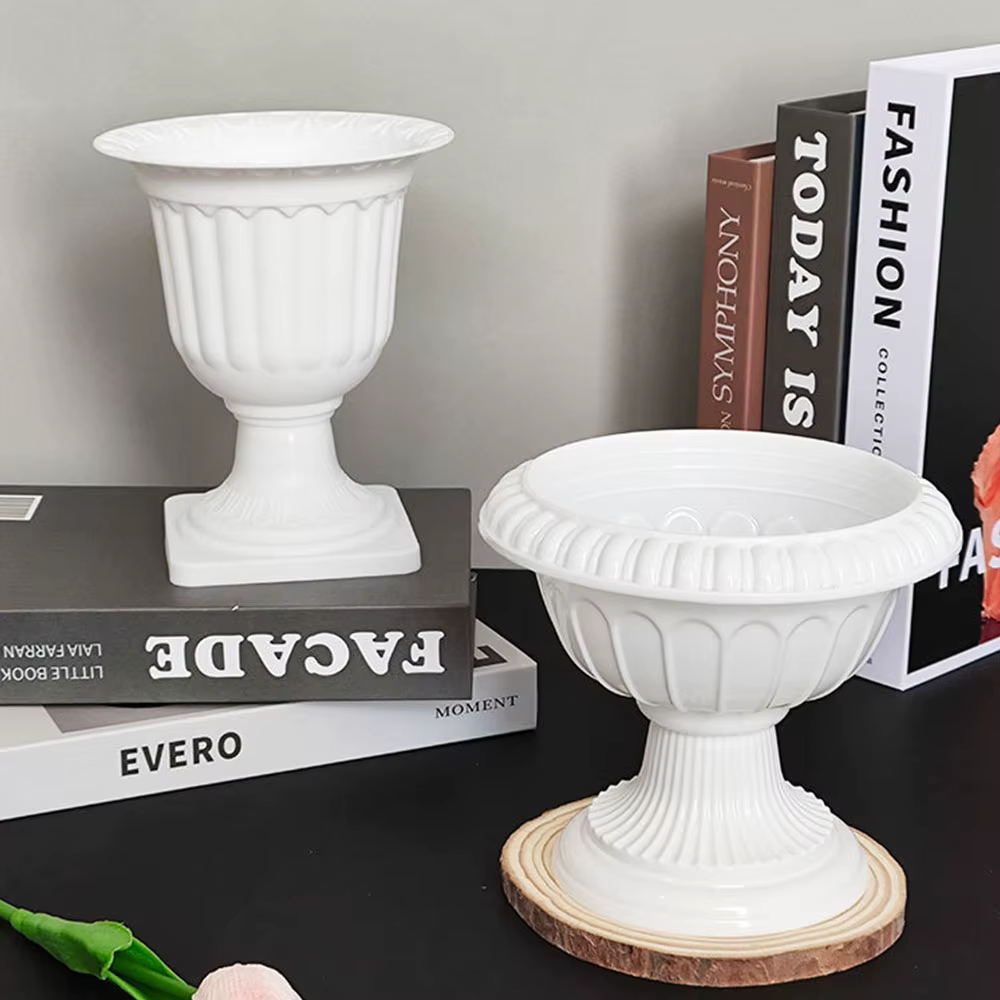 Vases en plastique créatifs pour plantes